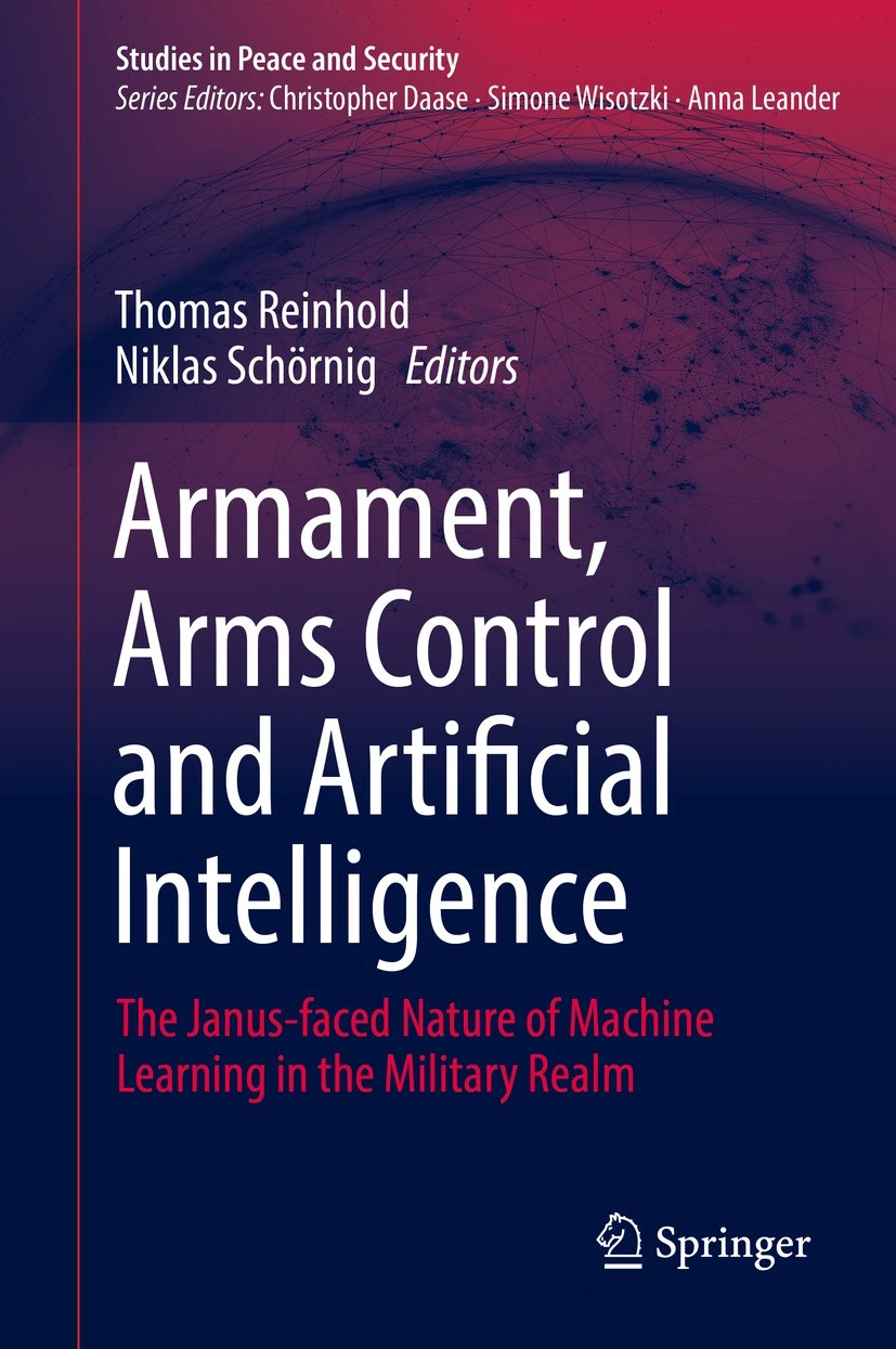Book cover of “Armament, Arms Control and Artificial Intelligence”
