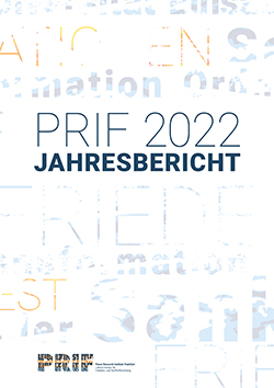 PRIF Jahresbericht 2022 Cover