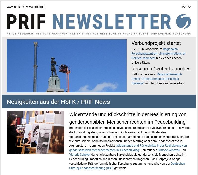 PRIF Newsletter 4/2022