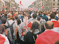 Proteste in Belarus, August 2020. Foto: Andrew Keymaster/Unsplash