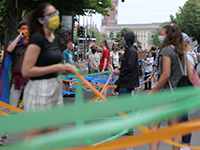 „Unteilbar“-Demonstration, 2020 in Berlin (Photo: https://commons.wikimedia.org/wiki/File:Unteilbar_protest_Berlin_2020-06-14_29.jpg) 