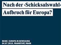 Neuer Aufbruch für Europa? Diskussionsveranstaltung in Frankfurt. Screenshot: www.boell-hessen.de