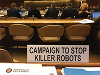 5. Überprüfungskonferenz der UN-Waffenkonvention (Photo: Campaign to Stop Killer Robots)