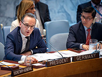 Heiko Maas im UN-Sicherheitsrat. Foto: UN Photo/Loey Felipe