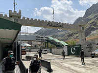 Pakistanisch-afghanische Grenze, August 2021 (Foto: picture alliance/AA, Muhammed Semih Ugurlu).