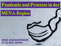 Pandemie und Proteste Krisengespraech (Grafik: Heinrich-Böll-Stiftung Hessen)