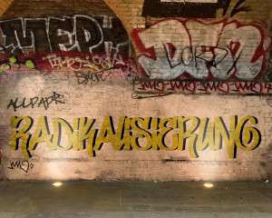 Radicalization as Graffiti