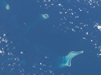Satellitenbild Südchinesisches Meer (Foto: NASA, https://commons.wikimedia.org/wiki/File:NASA_ISS006_South_China_Sea_E-21722.jpg)