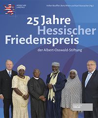 Cover "25 Jahre Hessischer Friedenspreis der Albert Oswald Stiftung"