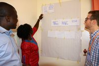 Workshop-Teilnehmerinnen und Teilnehmer in Ouagadougou, Burkina Faso (Foto: Antonia Witt)