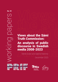 Download: Views about the Sámi Truth Commission: An analysis of public discourse in Swedish media 2008-2023